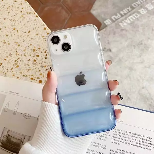 Case Airbag Translucido Azul Iphone11