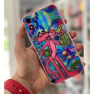 Case Glass Diseño Pint Panter Iphone11