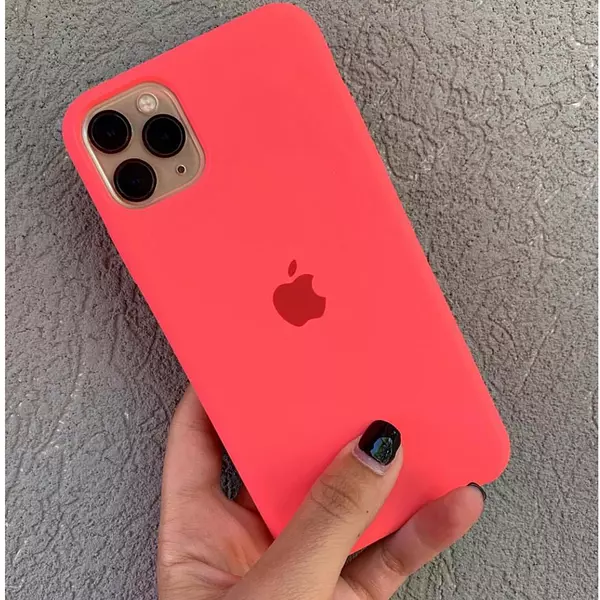 Silicon Case Salmón Iphone14pro+