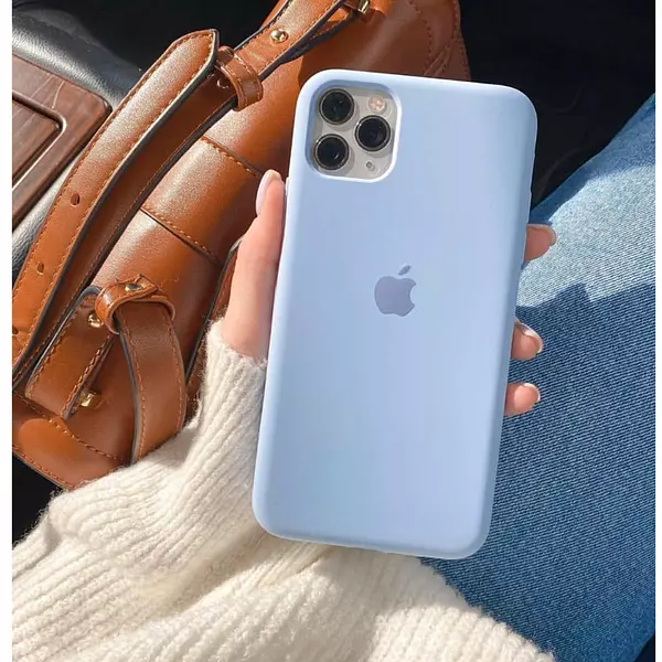 Silicon Case Azul Iphone14pro