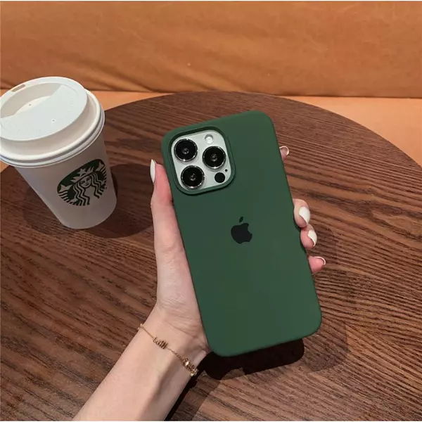 Silicon Case Verde Iphone14pro