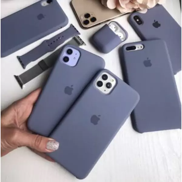 Silicone Case Gris Iphone14plus