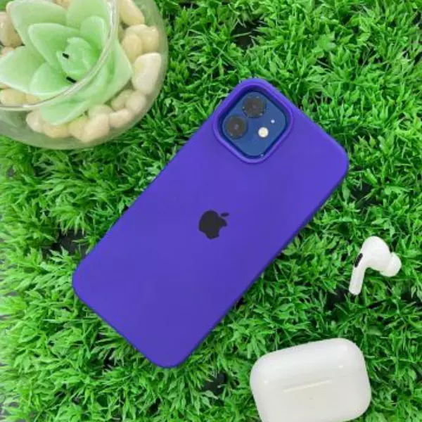 Silicon Case Azul Iphone14plus