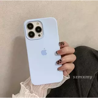 Silicon Case Azul Iphone14plus