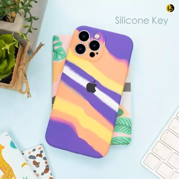 Silicon Case Colores Protector Cámaras Iphone13pro+