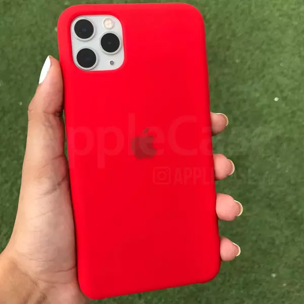 Silicon Case Rojo Iphone12pro+