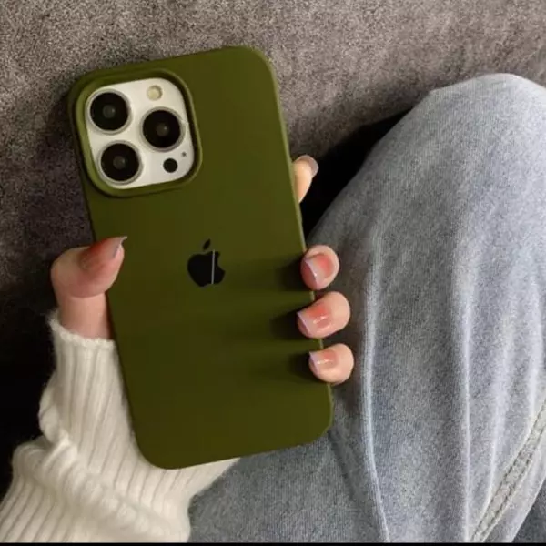 Silicon Case Verde Iphone12pro+