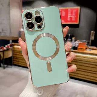 Case Magsafe Verde Protector Cámaras Iphone11pro