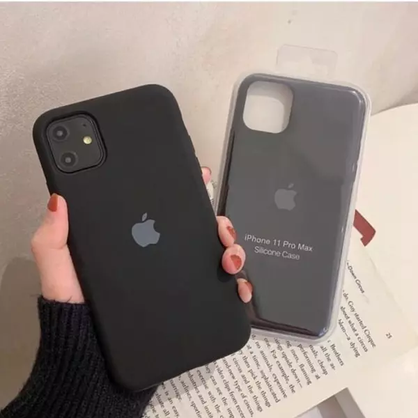 Silicone Case Negro Iphone 15pro+