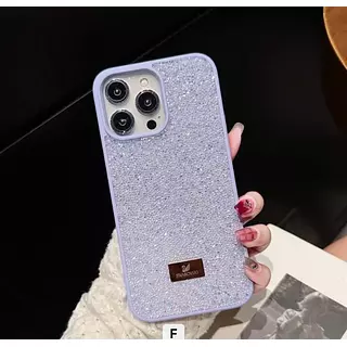 Case Diamante Lila Iphone13pro+