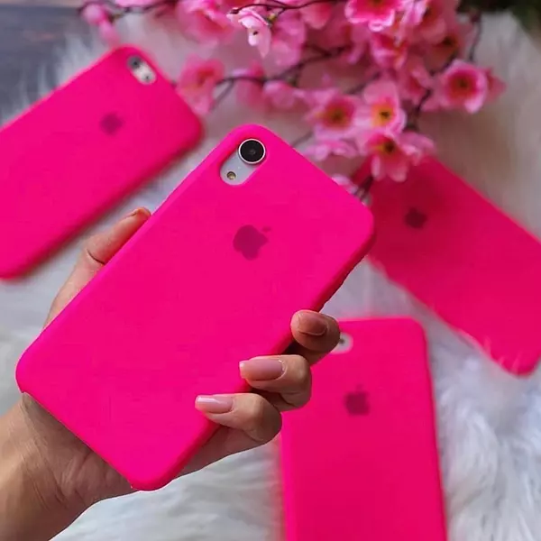 Silicon Case Fucsia Iphone12