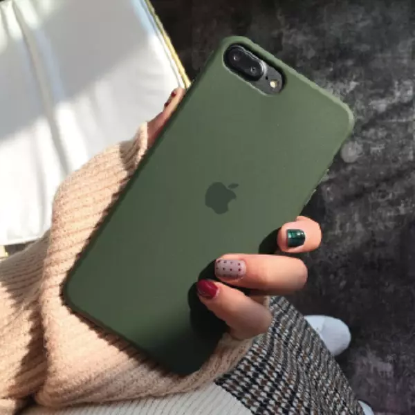 Silicon Case Verde Iphone12