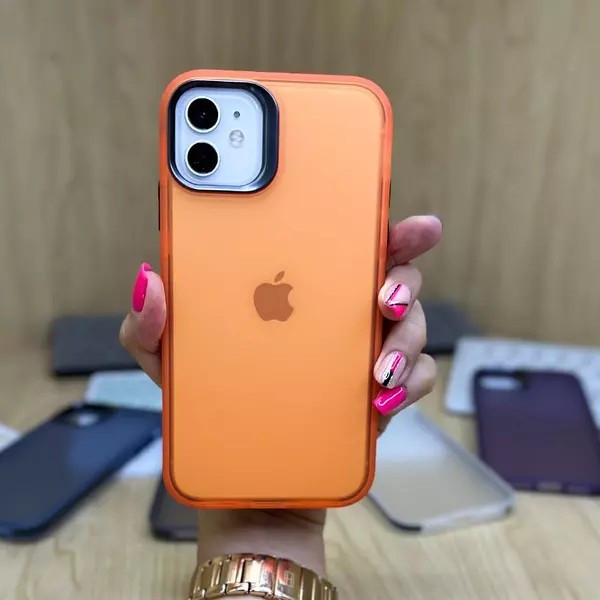 Case Naranja Mate Iphone15