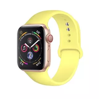 Pulso En Silicona Amarillo 38-40-41