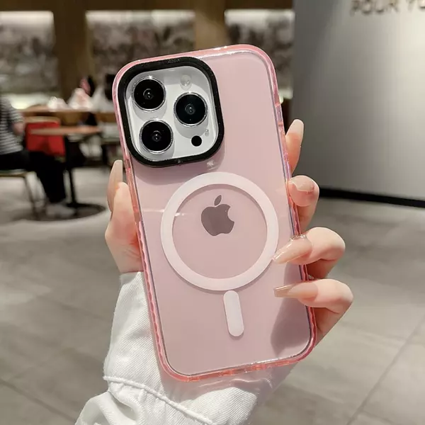 Casetify Magsafe Translucido Rosado Iphone11pro+