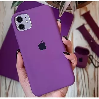 Silicon Case Morado Iphone 14pro