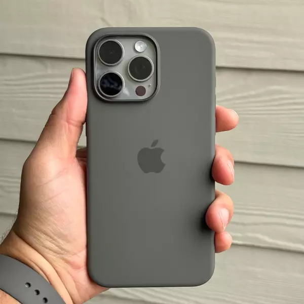 Silicone Case Gris Iphone11