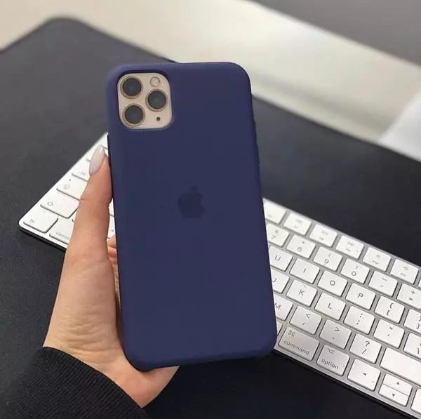 Silicon Case Azul 14pro+