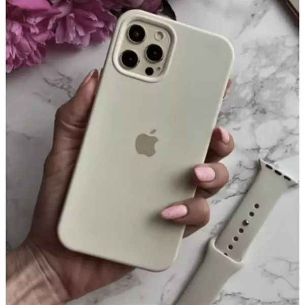 Silicon Case Beige Iphone14plus