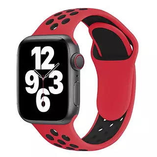 Pulso Nike Rojo Con Negro 42-44-45-49