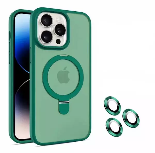 Case Magsafe Verde Mate Soporte Iphone11