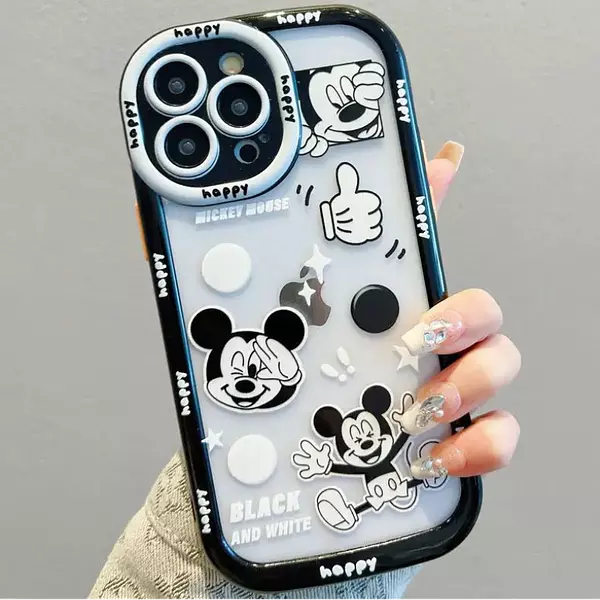 Case Antishok Diseño Mickey Mouse Iphone 13