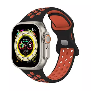 Pulso Nike Negro Con Rojo 42-44-45-49