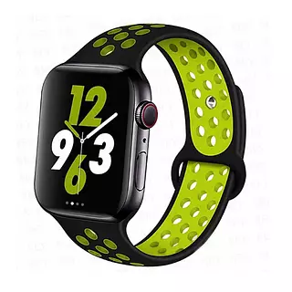 Pulso Nike Negro Con Verde 42-44-45-49