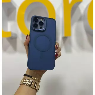 Case Magsafe Azul Mate Iphone11