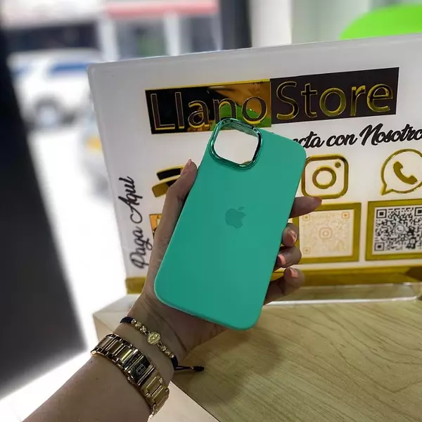 Silicon Case Verde Iphone14