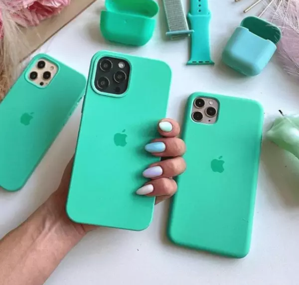 Silicon Case Verde Iphone14