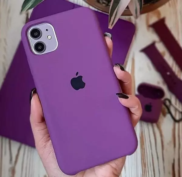 Silicon Case Morado Iphone13pro