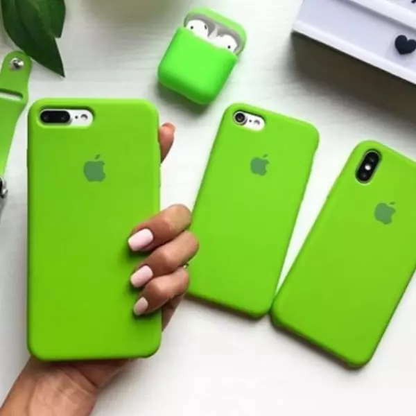 Silicon Case Verde Iphone13pro