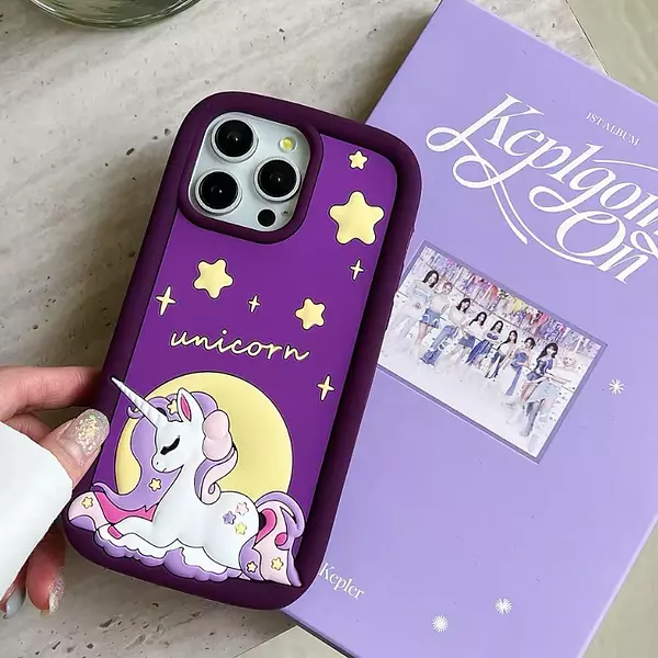 Case Diseño Unicornio Antishock Para Iphone 12pro