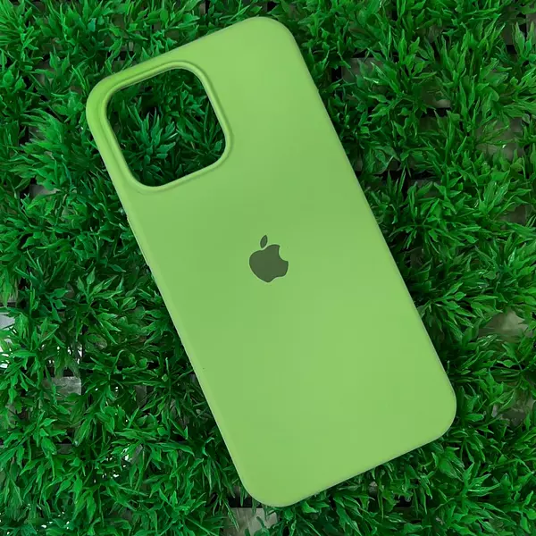 Silicon Case Verde Menta Iphone 15