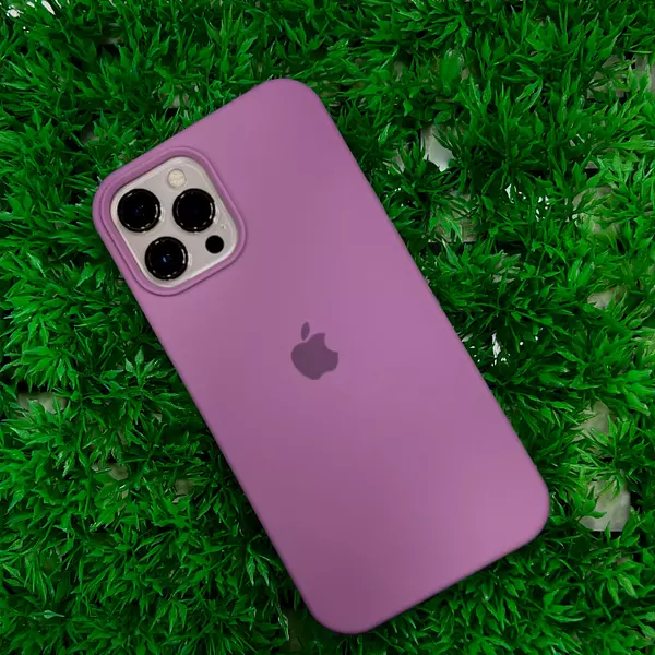 Case Silicon Morado Iphone 15 Pro