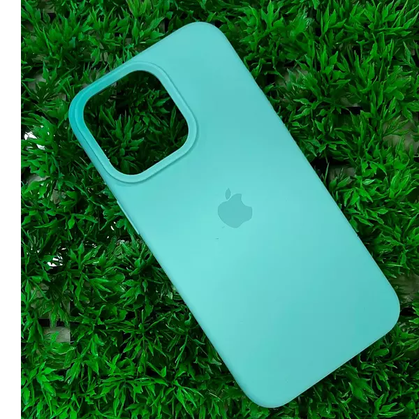 Silicon Case Azul Menta Iphone 15 Pro