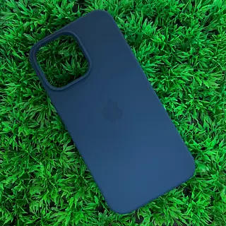Silicon Case Azul Iphone 14pro+