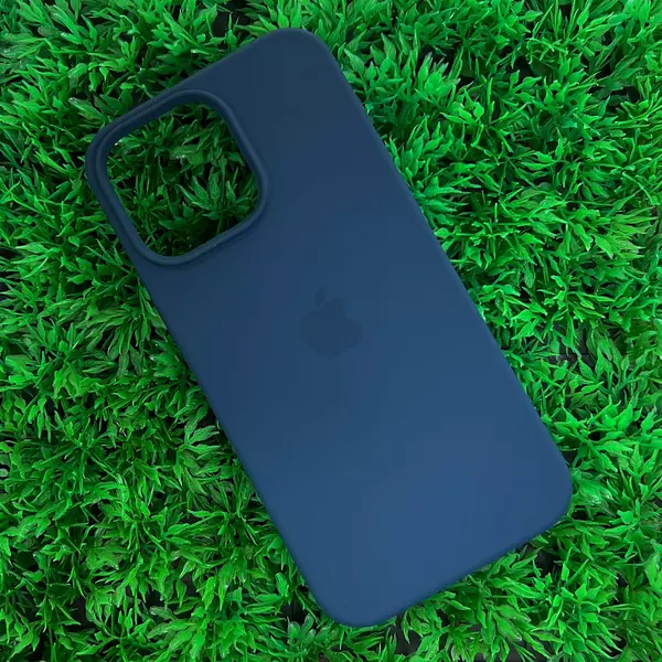 Silicon Case Azul Iphone 14