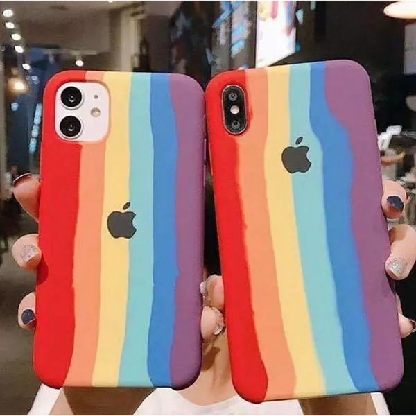 Silicon Case De Colores Iphone 13pro