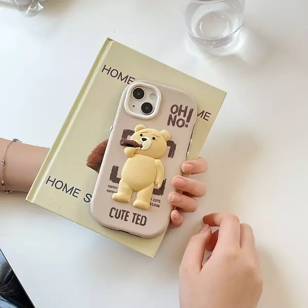 Case Diseño Animado Cute Ted Para Iphone 11