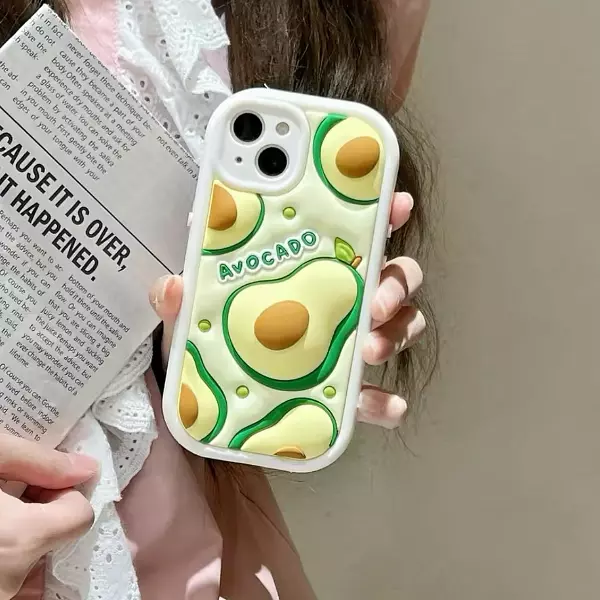 Case Diseño Avocado Protector Camaras Iphone 13 Pro+