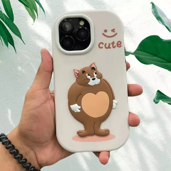 Case Diseño Cute 3d Animado Para Iphone 13 Pro+