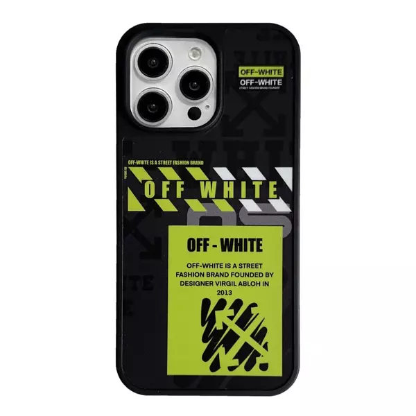 Case Diseño Off White Antichoque 13 Pro+