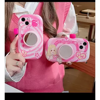Case Diseño Animado Barbie Espejo Iphone 13