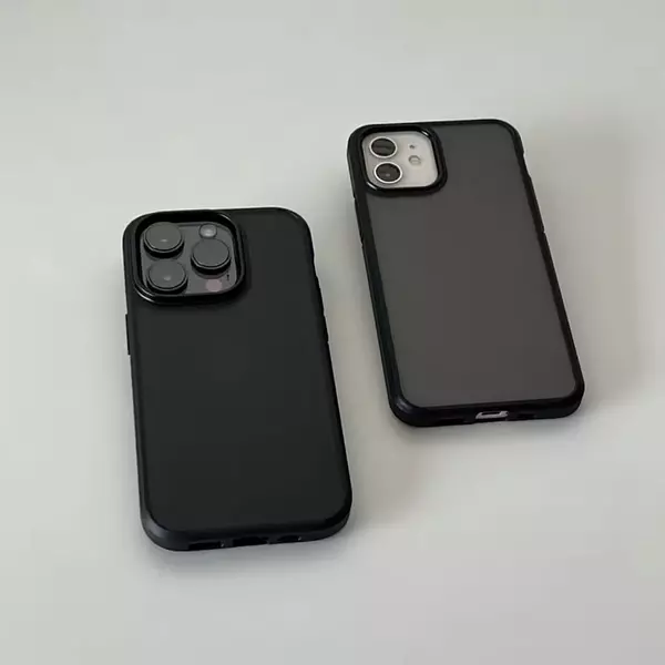 Case Diseño Borde Negro Iphone 13pro