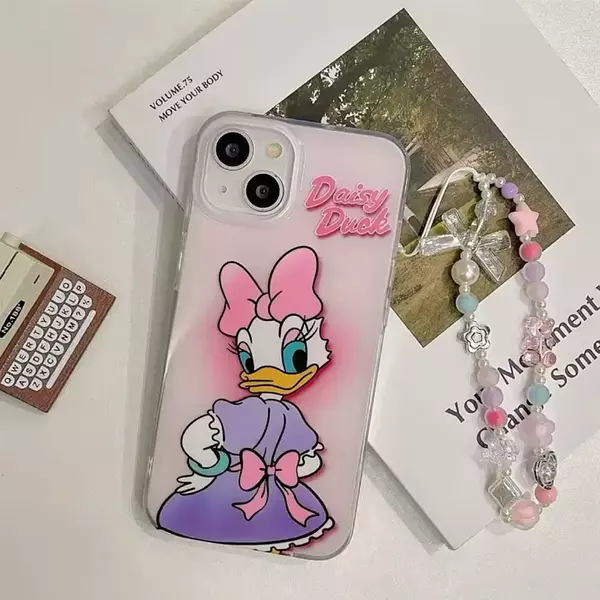 Case Diseño Animado Daisy Duck Para Iphone 14pro