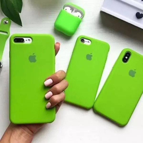 Silicon Case Verde Iphone 16pro