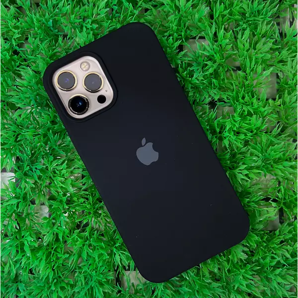 Silicon Case Negro Iphone 16pro+