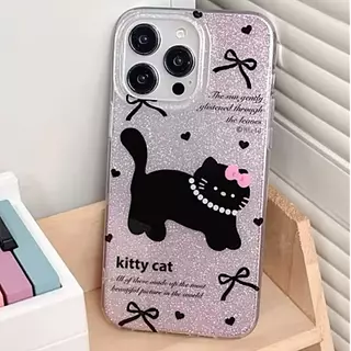 Case Diseño Animado Kitty Cat Iphone 12